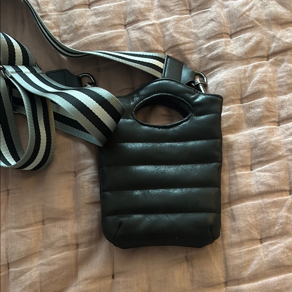 THINK ROYLN Black metallic crossbody